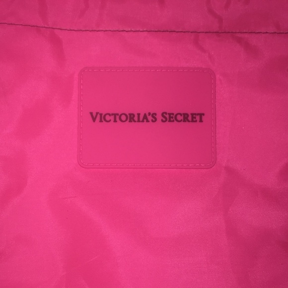 Victoria’s Secret pink stripe beach mesh tote - Picture 3 of 5